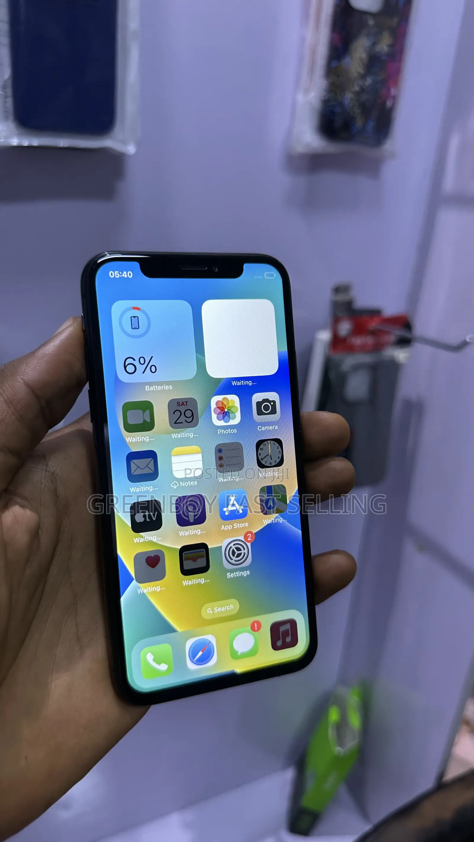 Apple iPhone X 64 GB Black