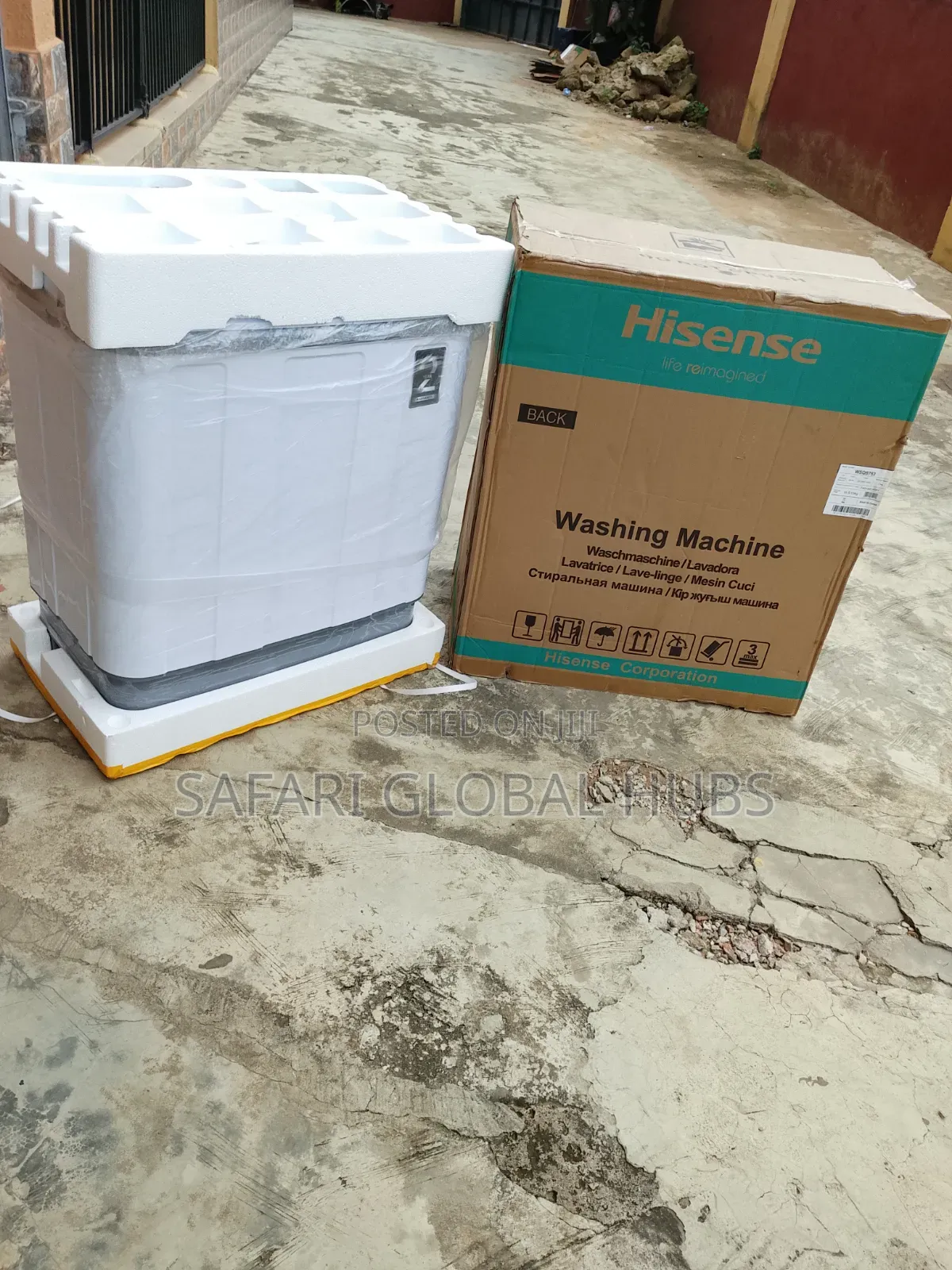 Floor Standing Hisense 7.5kg Washing Machine