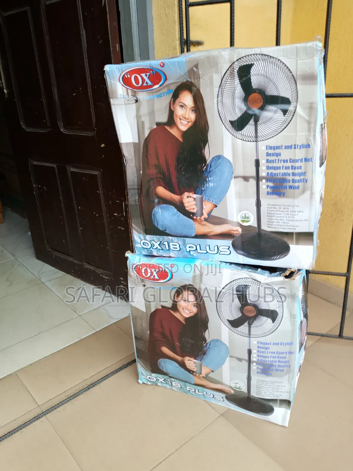 Durable Ox 18inch Standing Fan
