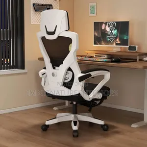 Executive Office Chair and Electric Adjustable Table
