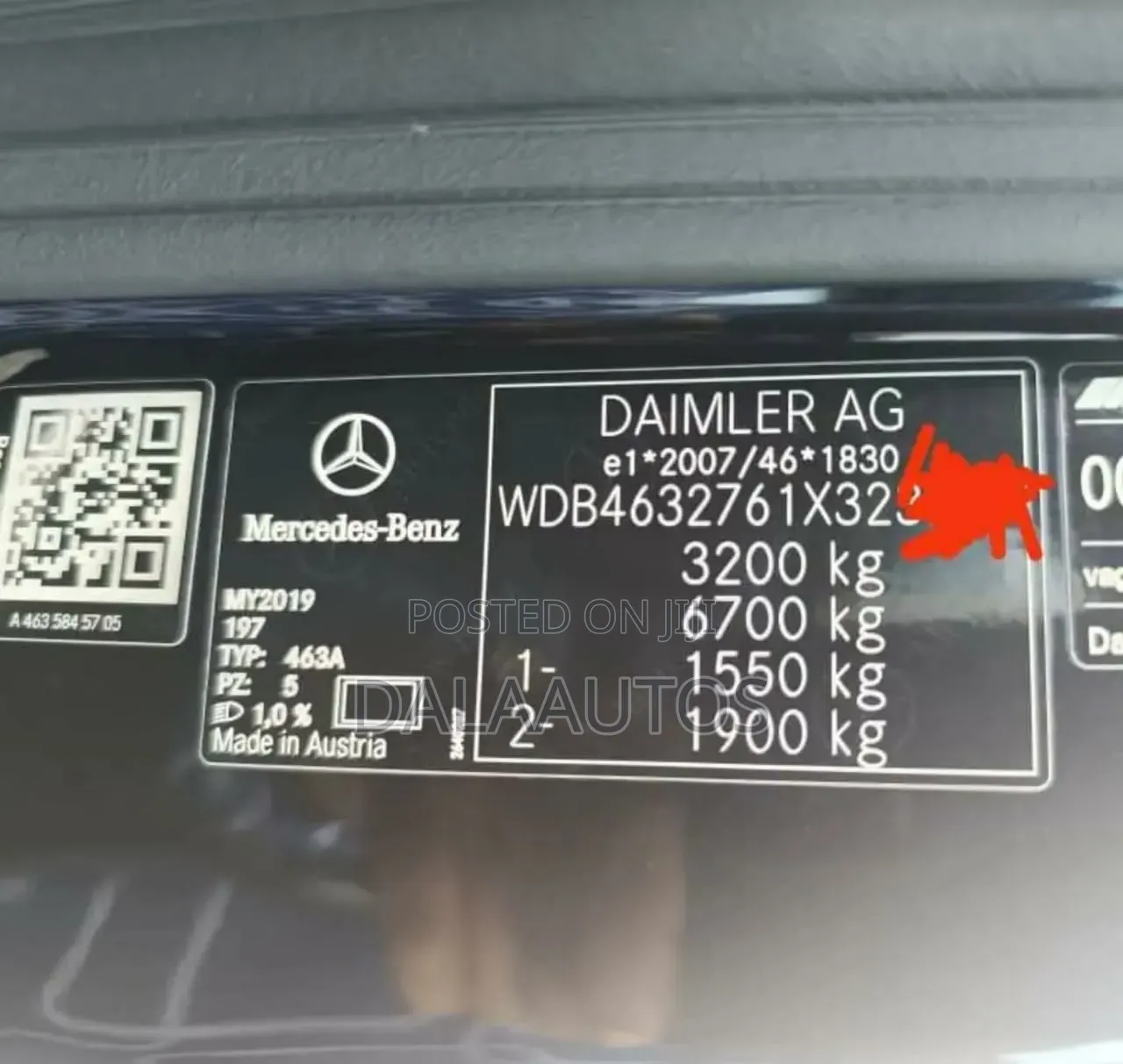 Mercedes-Benz G-Class 2019 Black
