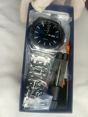 POEDAGAR Luxury Men’s Stainless Steel Watch – Silver | D-Plus Watch St