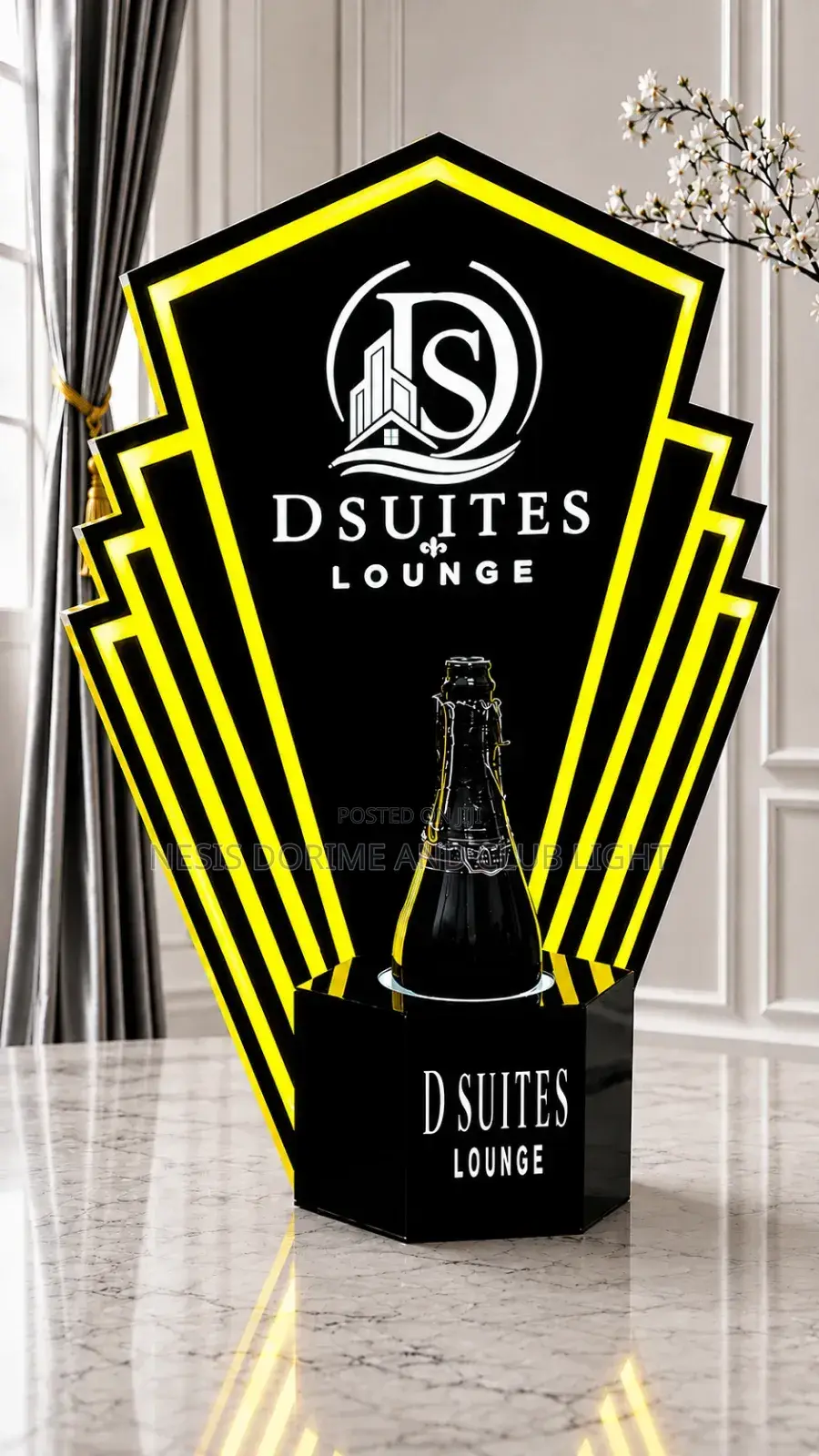 Customized Luxury Bottle Presenter ( Tower Design)