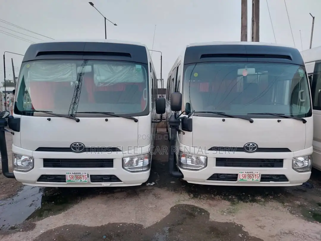 New Model Coaster Bus Available for Rent