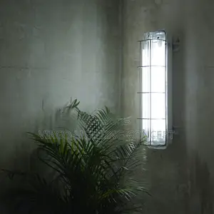 2ft Caged Industrial Galvanized Explosion Proof Light