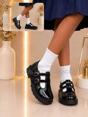 Patent School Shoes for Girls