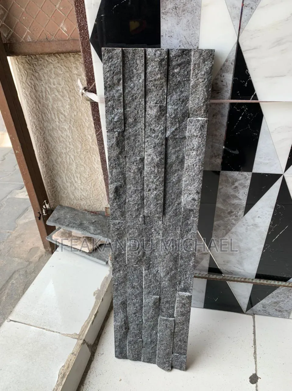 Stone Tiles Outside Wall