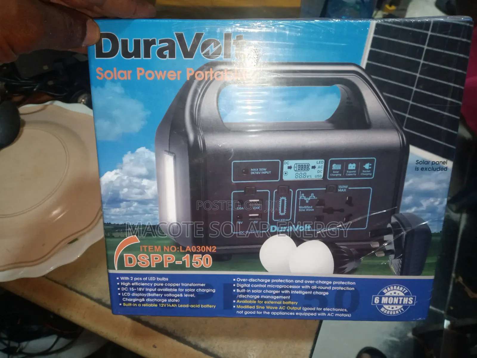 150w Solar Genarator