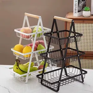 Fruit Basket Rack 3layer
