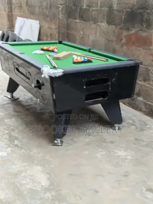 Black Gloss Swissh Snooker Table + Marble Coin + FREE DELIVERY
