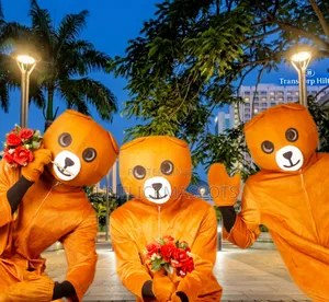 Cute Bear Mascot & Character Entertainment – Abuja