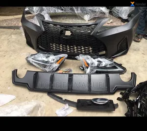 Front Bumper Is250 Black Face 2020
