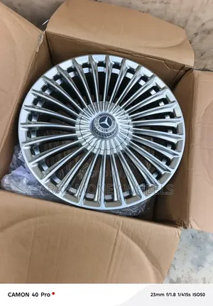 Spokish Phantom Silver 18 Rims for Benz Alloy Wheels