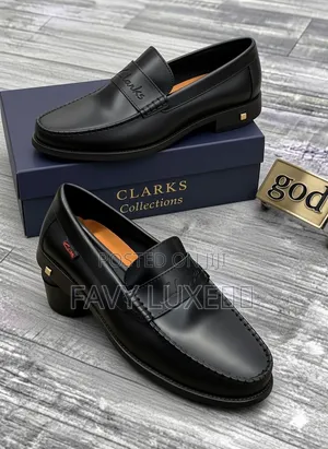 Clarks Noir Luxe Loafers