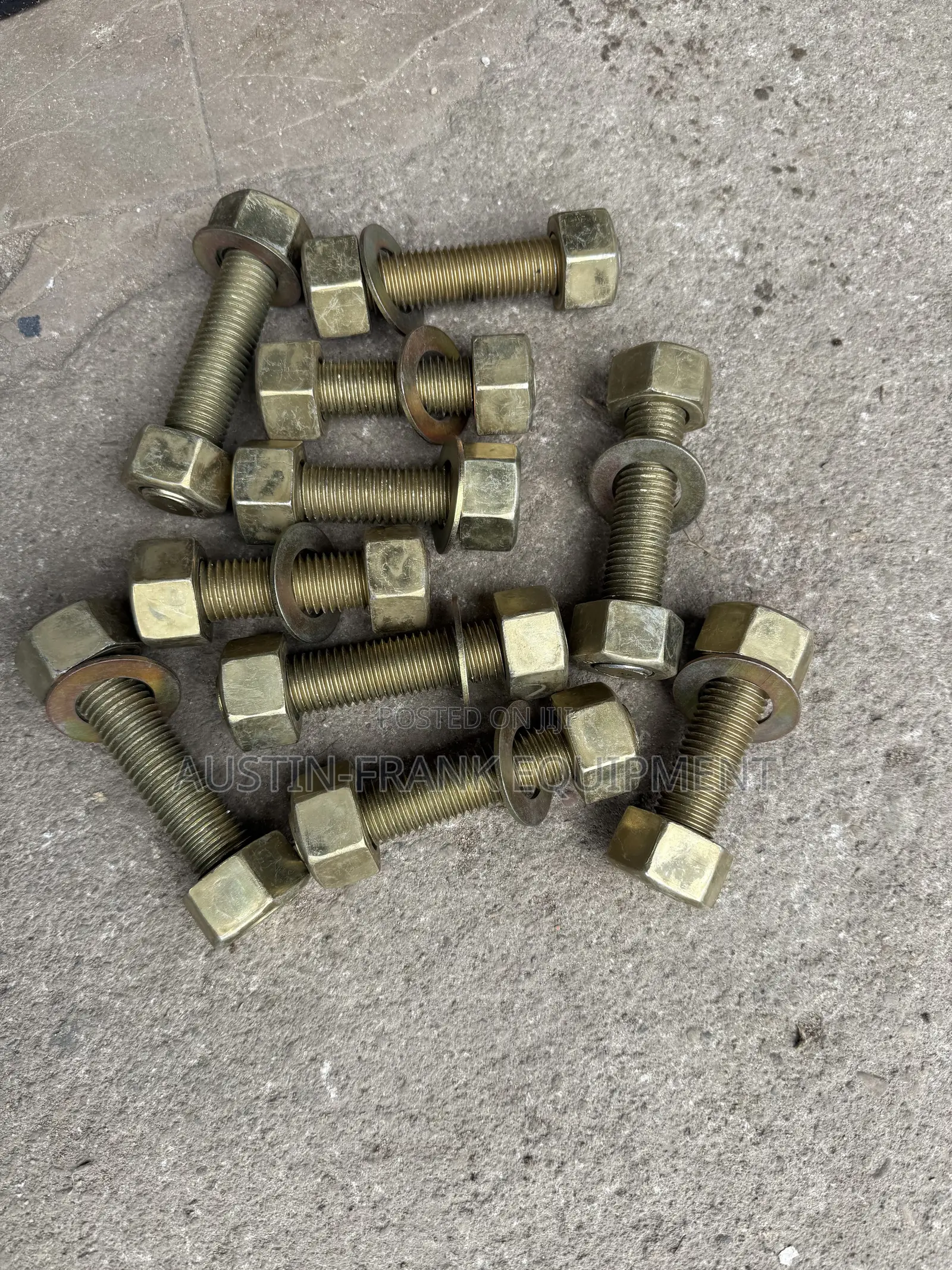 3/4 X 120mm Stud Bolt and Nuts