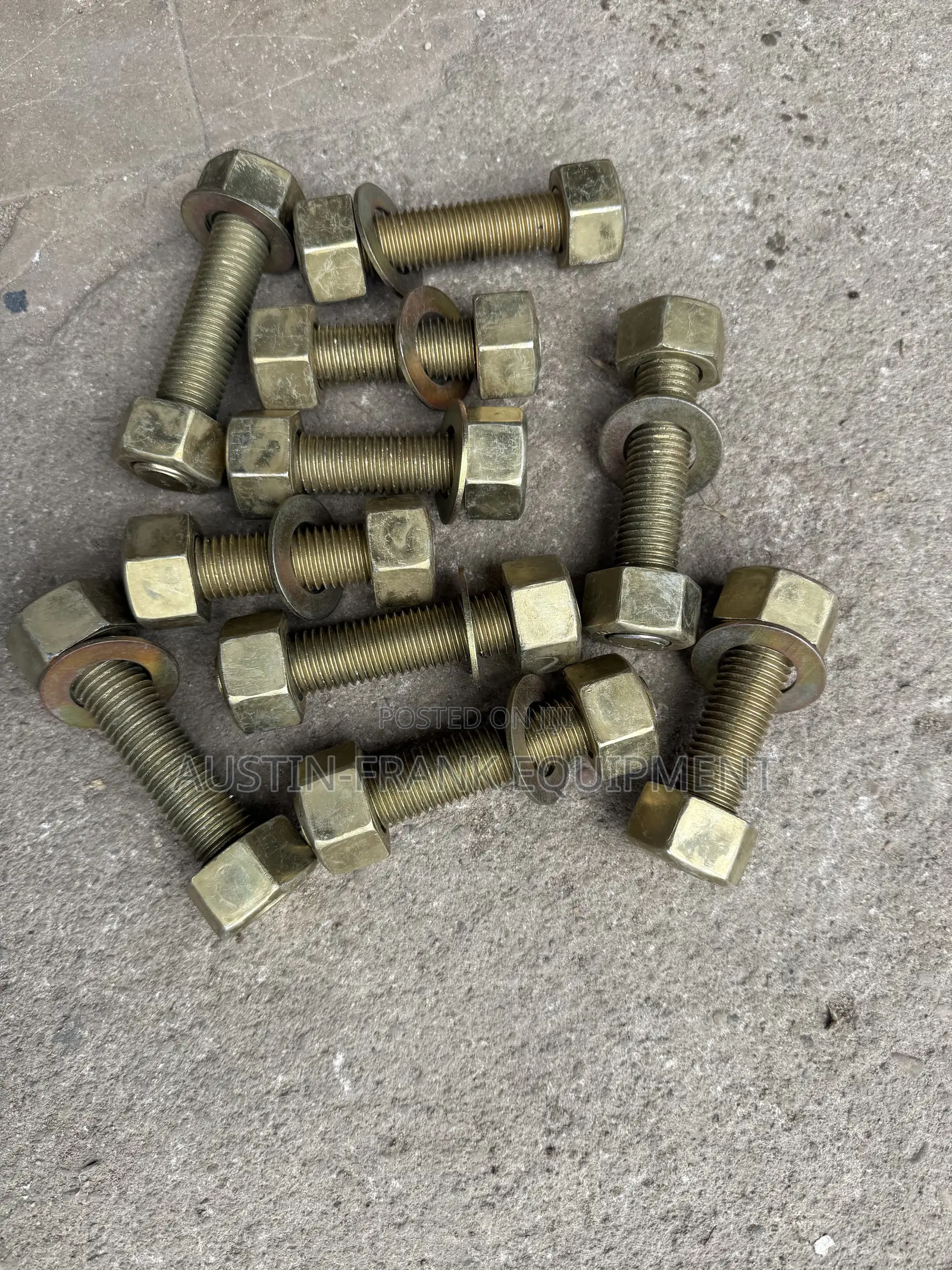 3/4 X 120mm Stud Bolt and Nuts