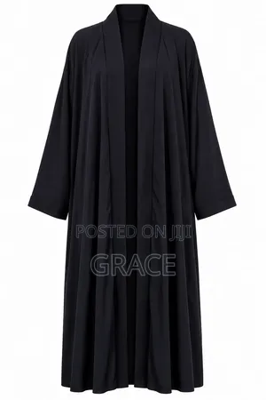 Elegant Black Kimono Dress – Stylish & Classy