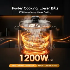 Oraimo KitchNova 1200W 6L Pressure Cooker