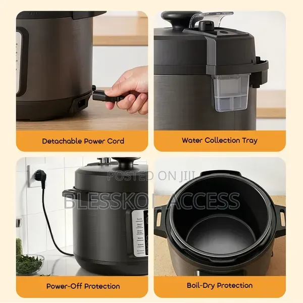 Oraimo KitchNova 1200W 6L Pressure Cooker