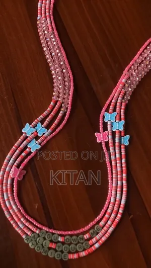 Affordable Pink Wait Beads