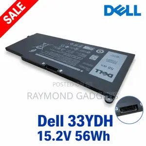 Dell 33YDH 56Wh Laptop Battery for G3 3579, G5 5587, G7 7588 and Selec