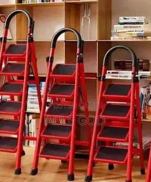 Multi-Purpose, Foldable Steel Step Ladder