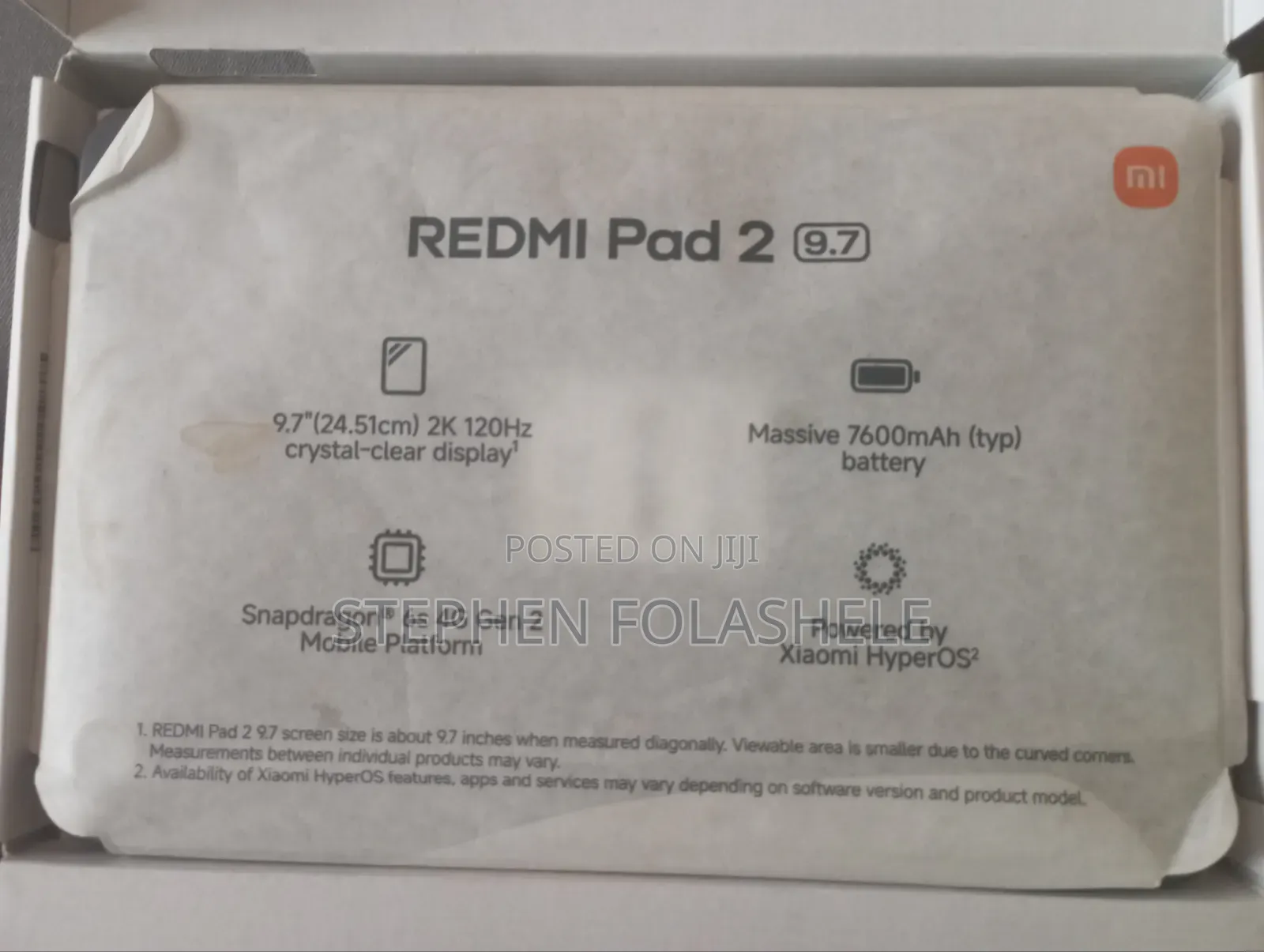 Xiaomi Redmi Pad 2 9.7 128 GB Gray