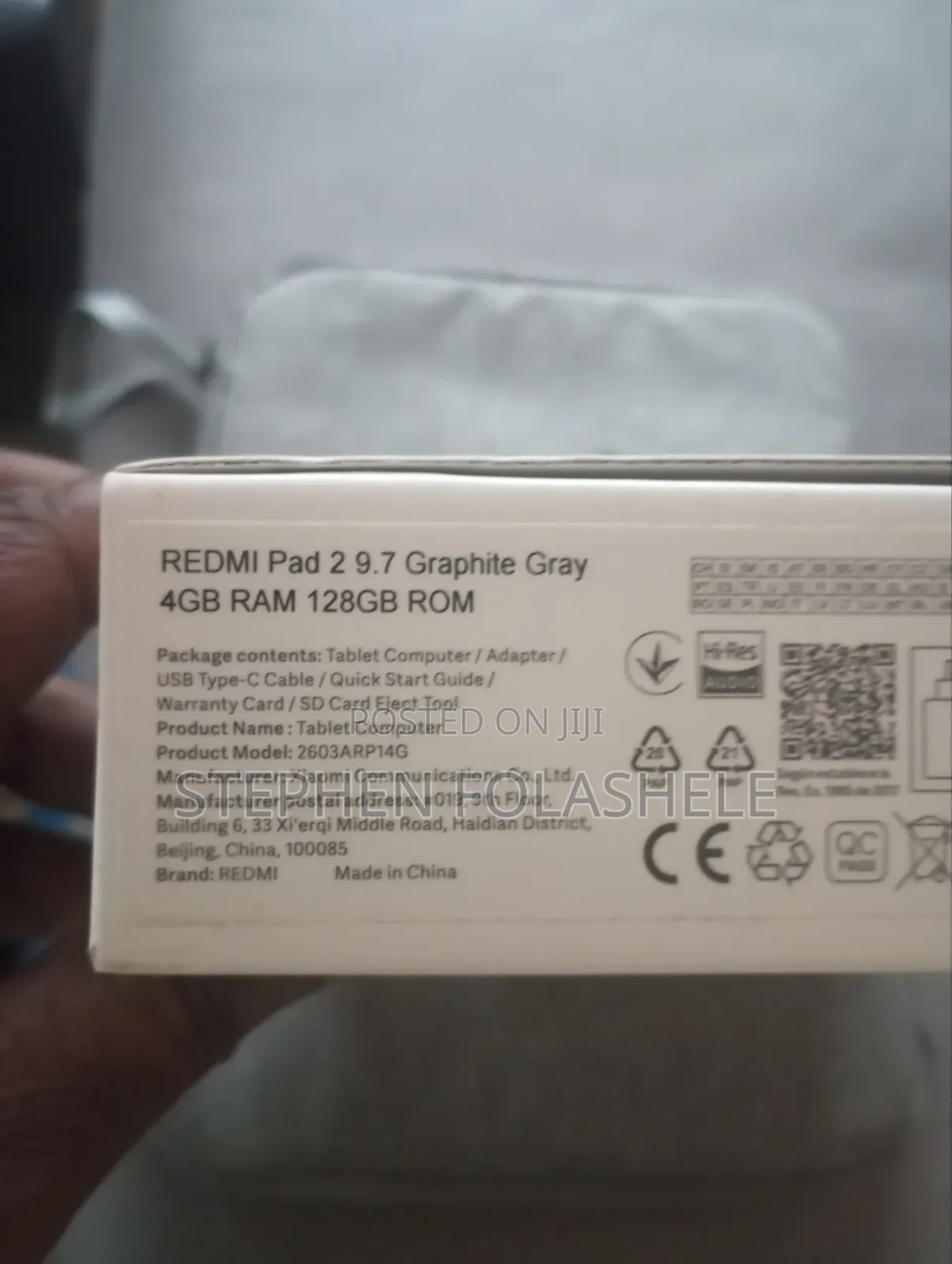Xiaomi Redmi Pad 2 9.7 128 GB Gray