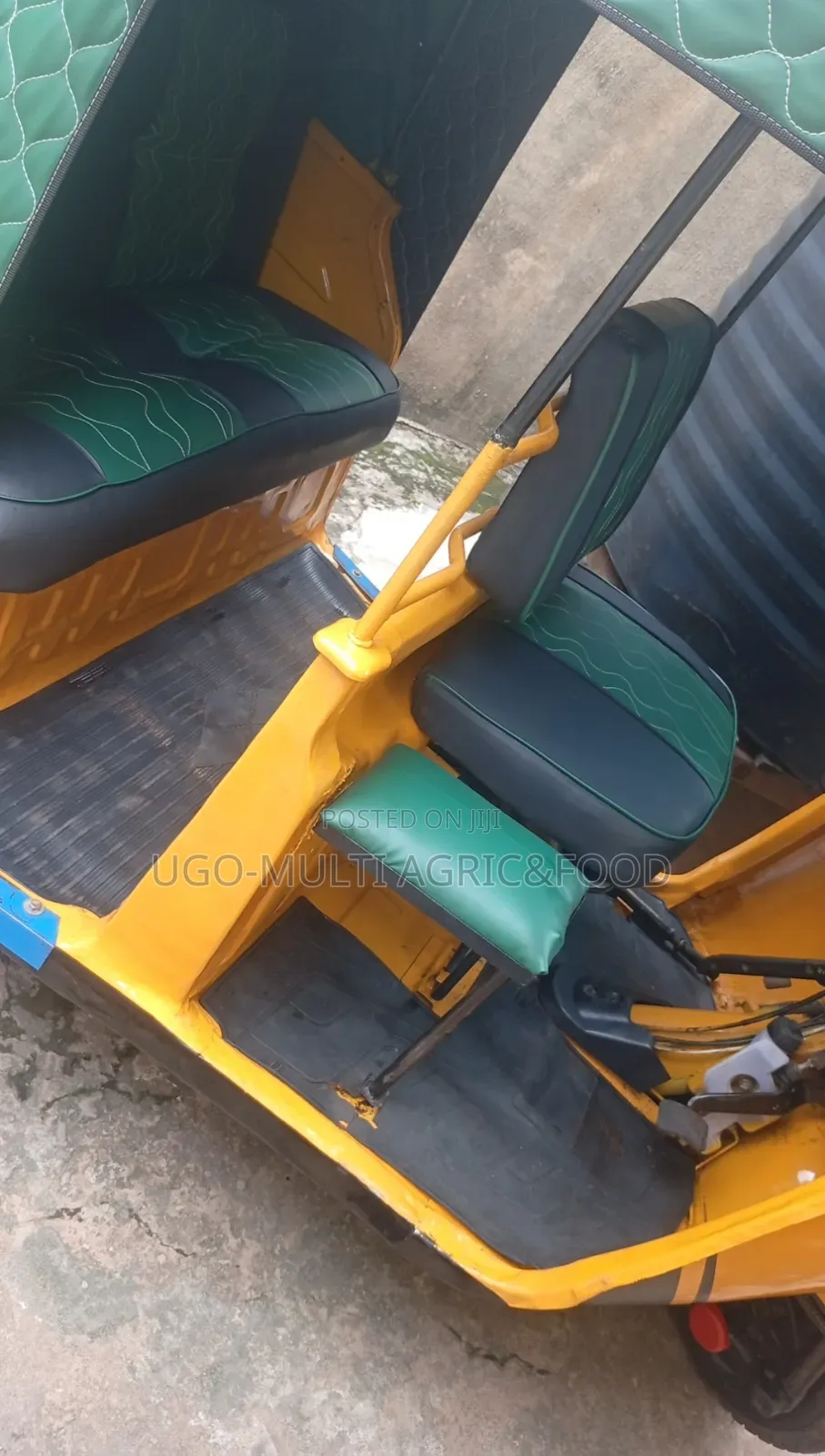TVS King Deluxe Plus iTouch Start 2024 Yellow