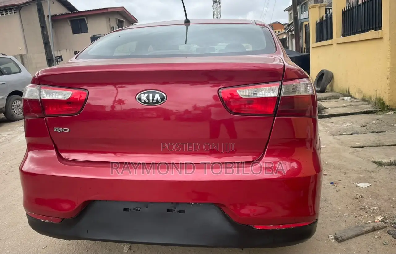 Kia Rio 2014 Red