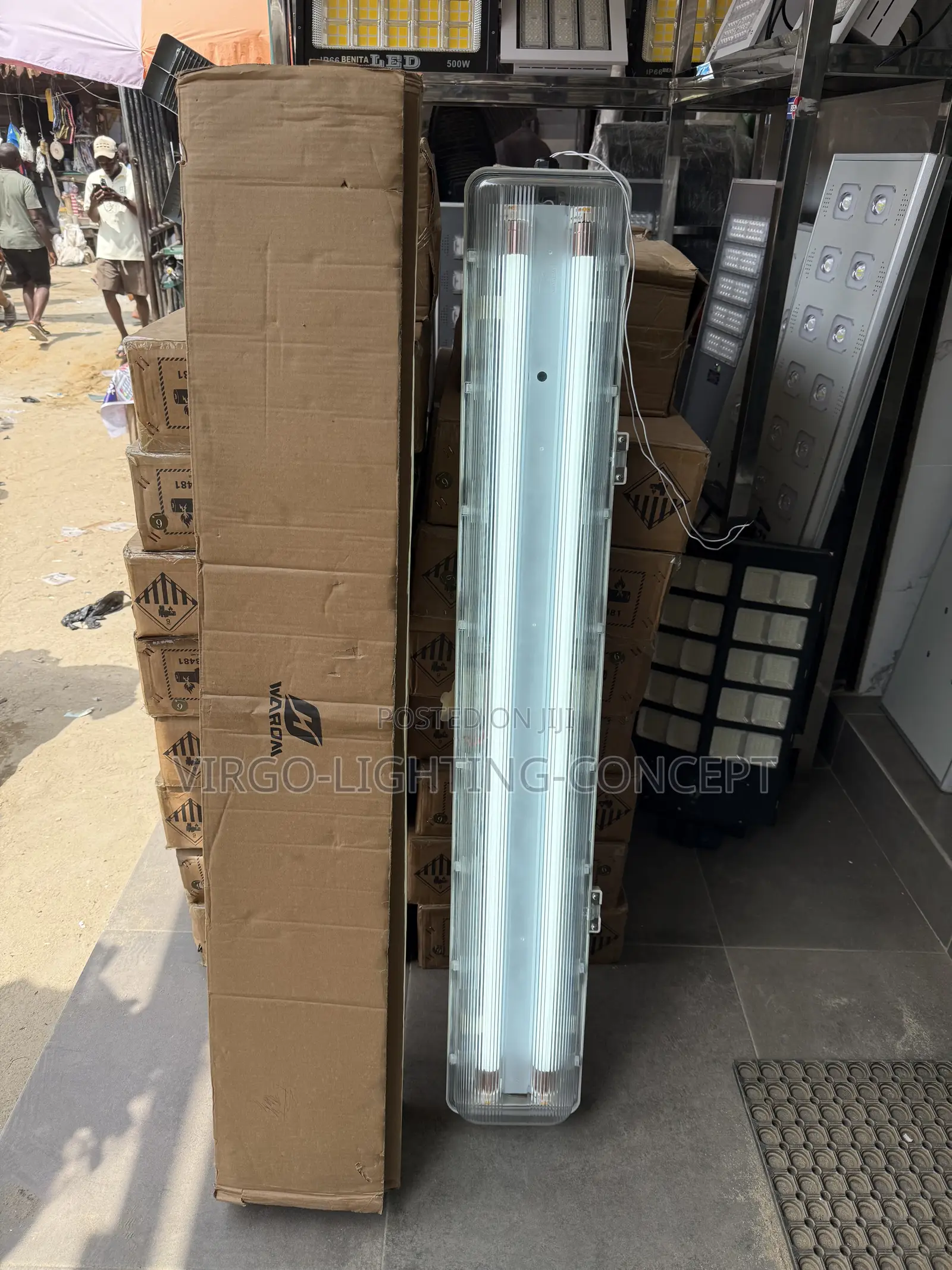 Warom Explosion Proof Corrosion Proof Fluorescent Lamp.