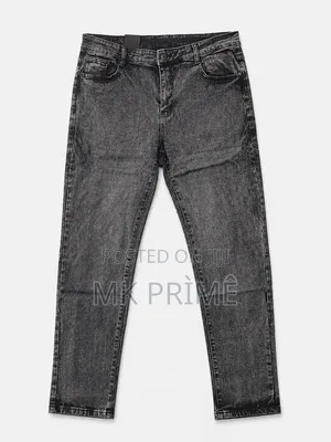 Premium Men's Gray Long Jean Available Size: 40