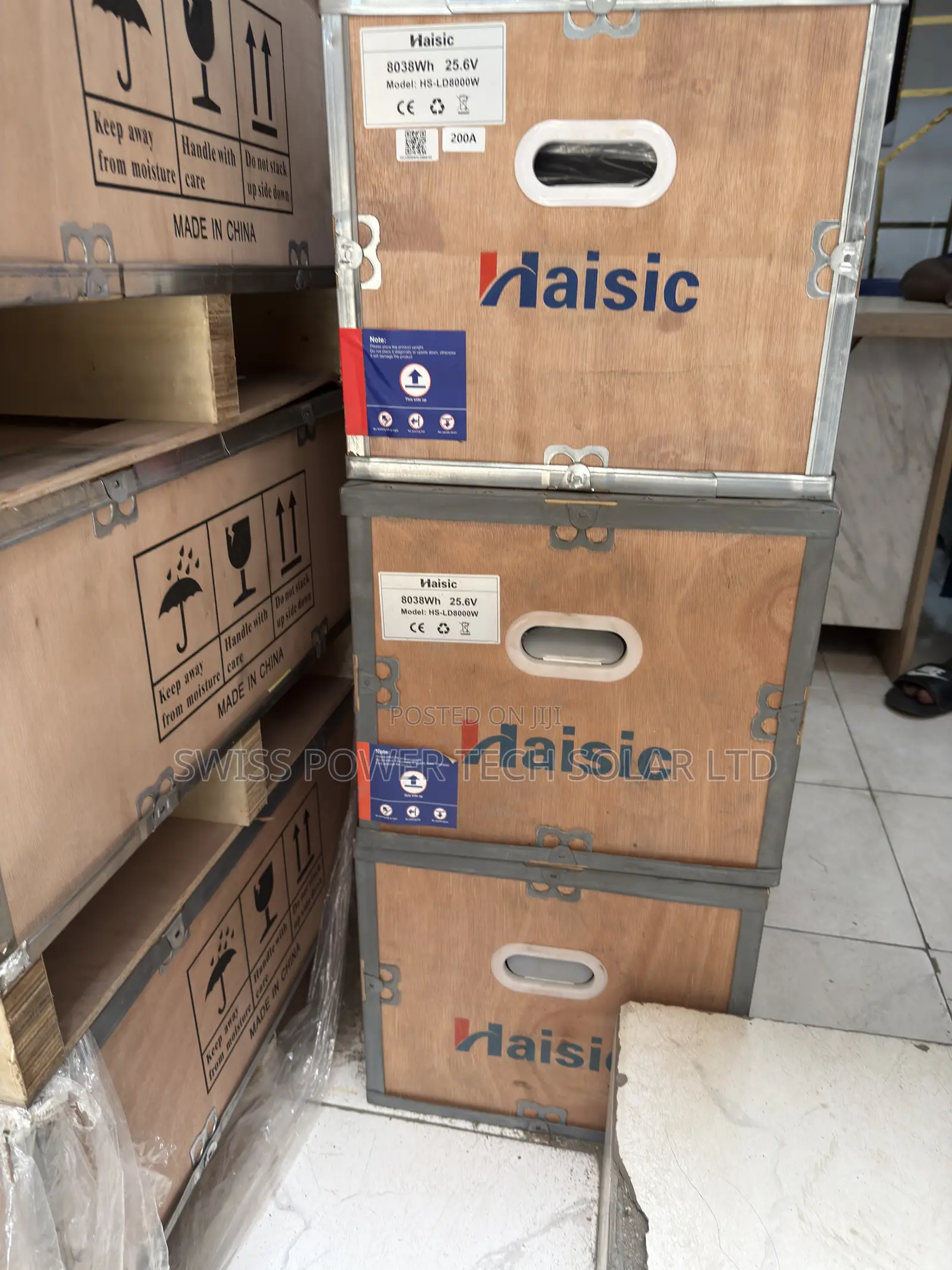 8kwh Haisic Lithium Battery 24vol