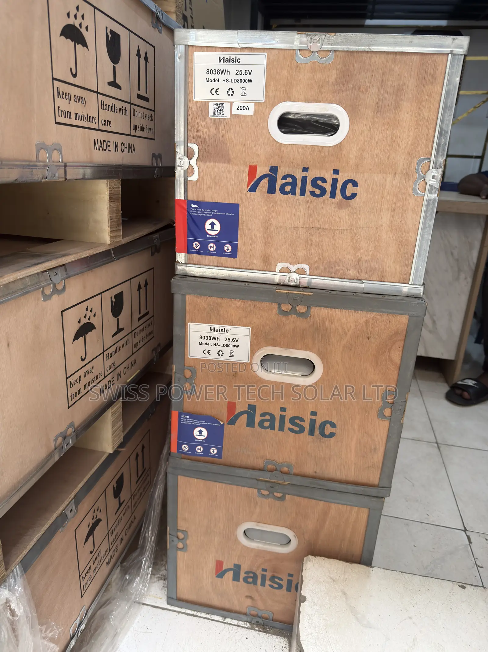 8kwh Haisic Lithium Battery 24vol