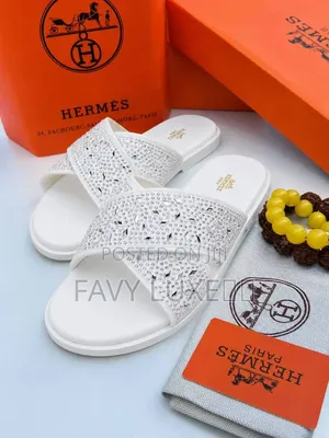 Hermès Crystal Slide