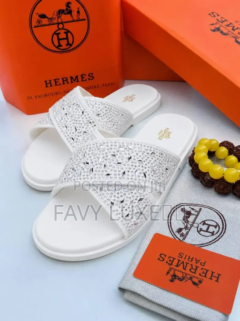 Hermès Crystal Slide