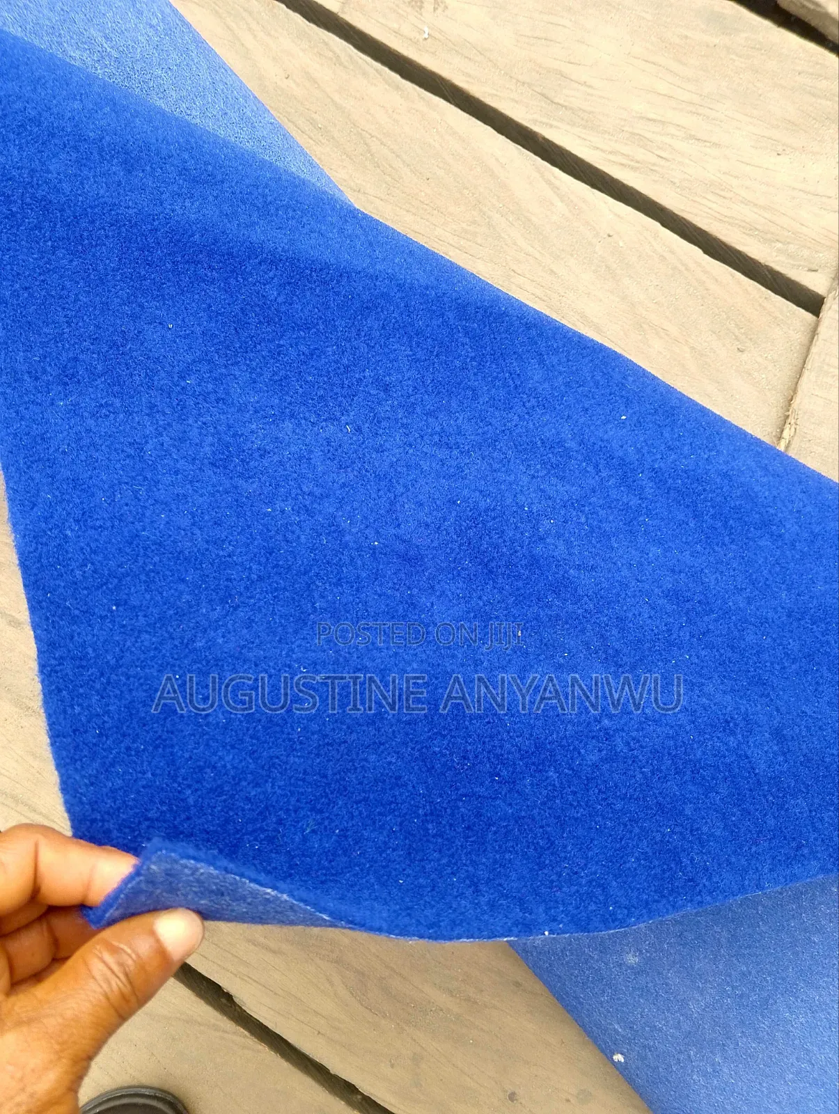 High Quality Blue Color Wall to Wall Rug Carpet