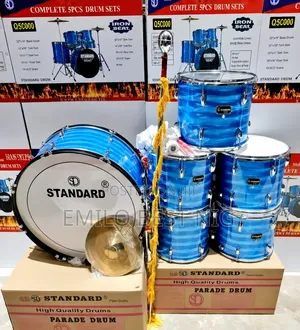 Professional Parade Drum Set With Maize
