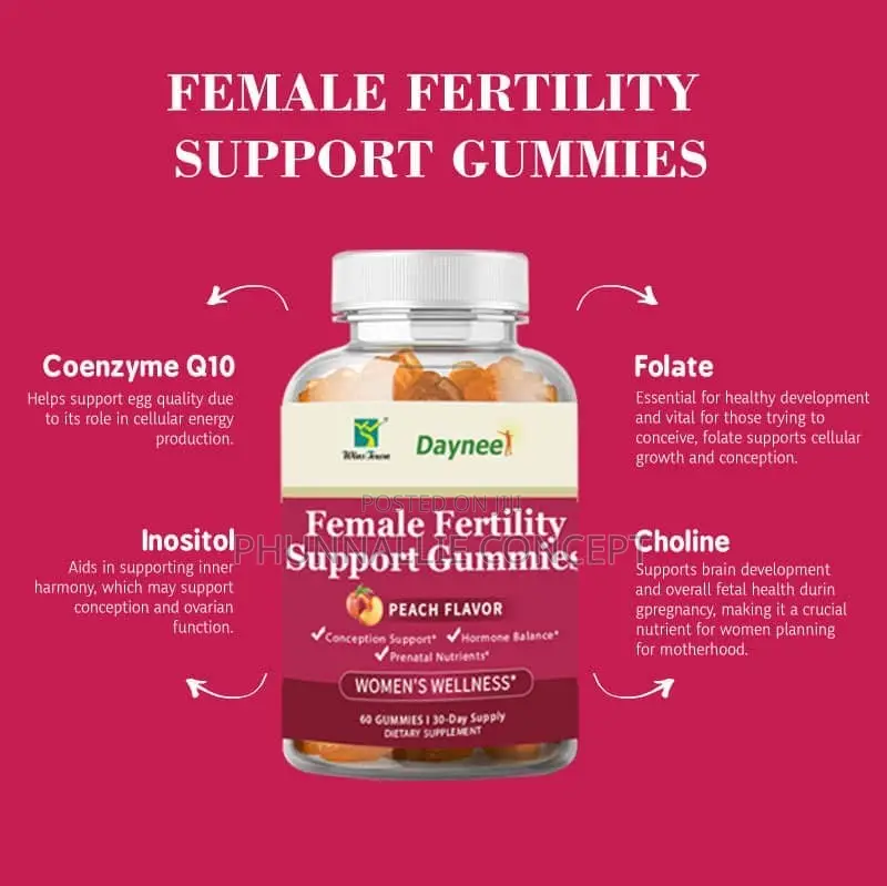 Female Fertility Support Gummies