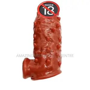Textured Ribbed Penis Extender Sleeve