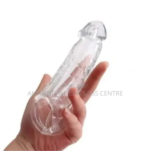 Clear Penis Extender With Ball Loop