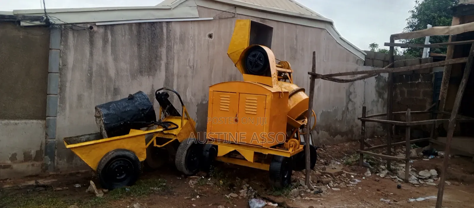 Crane Concrete Mixer