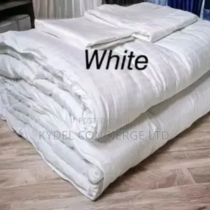 Plain Colours Striped Cotton Bedding Set & Duvets - 6x6