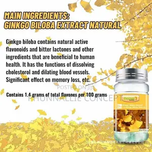 Ginkgo Biloba Natural Extract