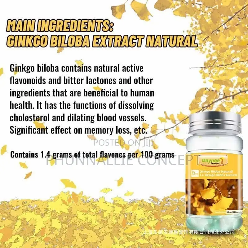 Ginkgo Biloba Natural Extract