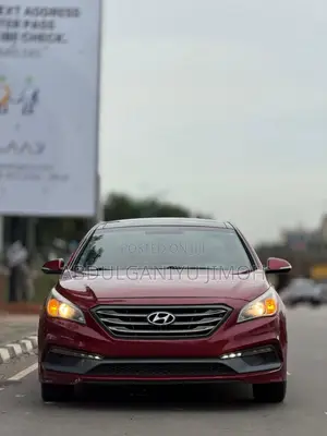 Hyundai Sonata 2015 Red
