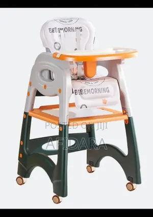 Premium 3-in-1 Baby High Chair Comfortable & Adjustable Feeding Chair