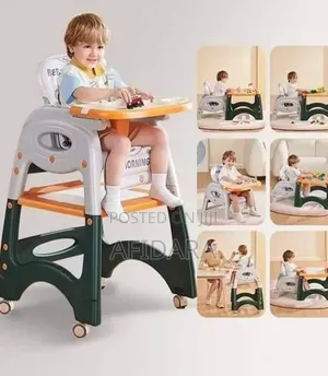 Convertible Baby Feeding Chair – 3-in-1 High Chair for Growing Babies