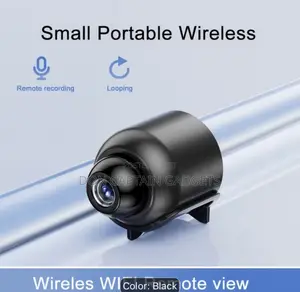 Wi-Fi Portable Indoor Small Video Security Camera Wit Motion Detection