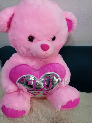 50cl Cute Pink Teddy Bear
